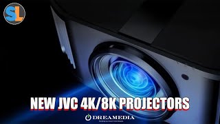 NEW JVC Projectors NZ800 amp NZ900 8K Home Theater Projectors [upl. by Xirdnek871]