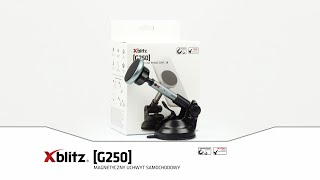 Xblitz G250  Magnetyczny uchwyt do telefonu  Unboxing [upl. by Vlada601]