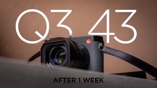 Leica Q3 43  After 1 week Better than the rest  smashpop [upl. by Atelokin]