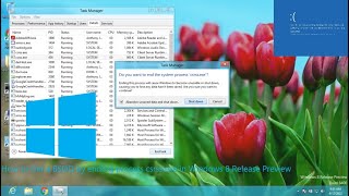How to Get a BSOD by ending process csrssexe in Windows 8 Release Preview [upl. by Aramak]