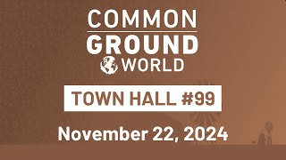 Gala Games Common Ground World  Town Hall 99  November 22 2024  Discord [upl. by Taggart]