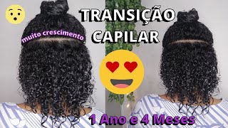 ESPECIAL DE 1 ANO E 4 MESES QUE ESTOU EM TRANSIÇÃO CAPILAR Fiquei 7 DIAS sem lavar Meu Cabelo [upl. by Alyssa632]