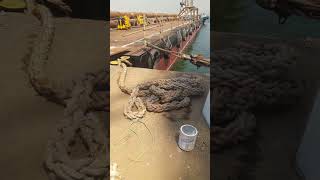 Suadi Aramco jakt loding in barge shortsyoutube mechanical all work [upl. by Andrey667]