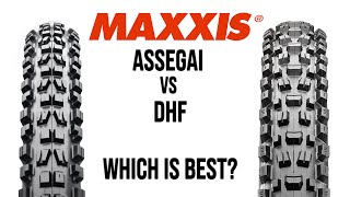 Maxxis Minion DHF vs Assegai  Which front tire is best for you [upl. by Ylyl]