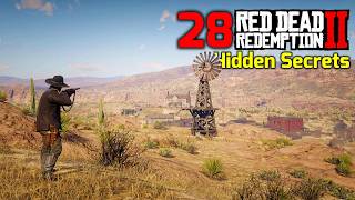 28 Hidden Secrets That Players Missed in Desert  Red Dead Redemption 2 [upl. by Gasparo325]