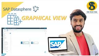 08 Graphical View  Data Builder  SAP Datasphere sap datawarehouse analytics data [upl. by Aerdnac]