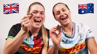 HOME and AWAY snacks with Kaitlan Leaney and Arabella McKenzie [upl. by Gorey]