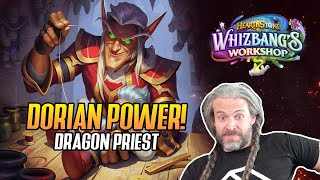 Hearthstone Dorian Power Dragon Priest [upl. by Nommad]