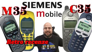 Retro recenze mobilních telefonu Siemens C35 a M35  dva bráchové [upl. by Ennaeerb]