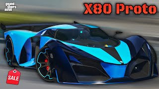 GTA Online X80 Proto Best Customization amp Review  Sale now  Ferrari F80 Concept  Hypercar  NEW [upl. by Iram]