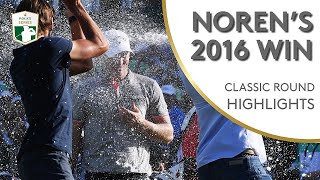 Alex Norens 6shot 2016 Nedbank win  Classic Round Highlights [upl. by Anallese154]