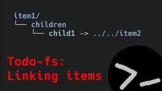 Resolving links in my todo filesystem [upl. by Ramalahs]