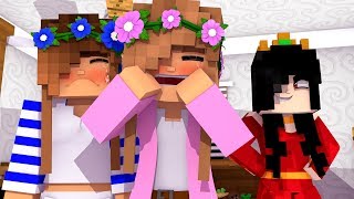 DOUBLE DATE GOES WRONG  Ramona Ruins It   Minecraft Royal Family  Little Kelly amp Carly [upl. by Nnairak594]