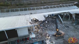 Wet n Wild Waterpark North Shields Demolition Update 19th November 24 [upl. by Guss]