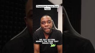 Champions League Semi Finals Rap… shorts [upl. by Hgielrahc]