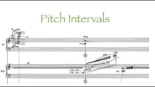 20th Century Music Theory 20세기 음악이론 Pitch Intervals in the posttonal era 20세기 이후의 음간격 [upl. by Einotna]