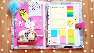 PLANLAYICI l Kendin Yap l DIY PLANNER [upl. by Jochbed875]