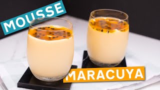 Como Hacer Mousse de Maracuya [upl. by Eaver]