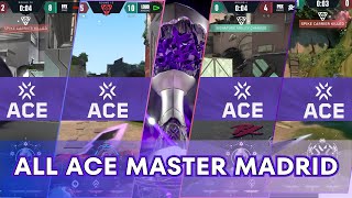 Insane And Crazy ACE In VCT MASTER MADRID [upl. by Nawtna]