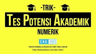 TRIK MENYELESAIKAN TPA NUMERIK [upl. by Akeem]