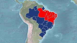 Brazilian Presidential Election Results 19452018 [upl. by Hsilgne]