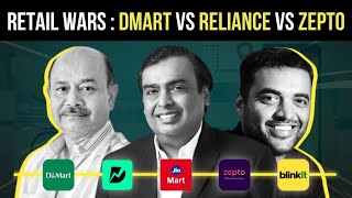 How ZeptoDunzos BUSINESS STRATEGY is CRUSHING Dmart and Reliance  Retail Business War EXPLAINED [upl. by Oiracam]