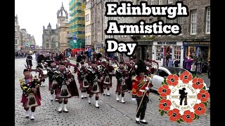 Edinburgh Armistice Day [upl. by Aiuhsoj671]