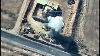 MIT drone strike alQamishli district 102424 [upl. by Scrivings]