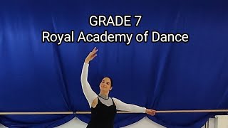 GRADE 7  RAD  barrework grade7 barrework ballet [upl. by Iives67]