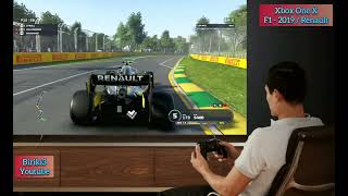 F1  2019  Xbox One X  Renault  Australia [upl. by Nawuj]