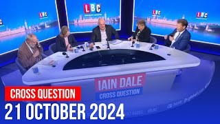 Cross Question with Iain Dale 2110  Watch again [upl. by Kayle]