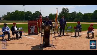 Paterson NJ  July 5 2022 PATERSON PAYS TRIBUTE TO HOMETOWN NATIVE LARRY DOBY [upl. by Morehouse]