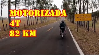 Viagem 82 km Motorizada 4T [upl. by Gloriane337]