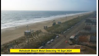 Rehoboth Beach Metal Detecting 16 Sept 2024 [upl. by Sammons]