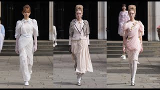 BORA AKSU Spring Summer 2025 Fashion Show  London Fashion Week [upl. by Cormack]