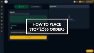 Trailing Stop Loss  Video Tutorial  Bogged Finance [upl. by Lucio]