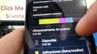 moto g consejos como ver capacidad memoria celular Android comoconfigurar [upl. by Casandra306]