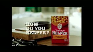 TV Spot  Hamburger Helper  Cheeseburger Macaroni  How Do You Helper [upl. by Piwowar369]