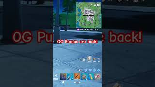 OG pumps are back in Fortnite Remix bobdumpling fortnite remix chapter2 ogpump pumpshotgun [upl. by Sacci]