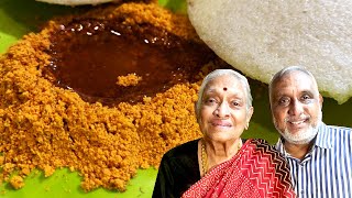 Milagai Podi  Idli Podi Secret Tips amp Tricks மிளகாய் பொடி Gun powder Teertha Vittala by Shravan [upl. by Adnalra]