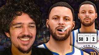 I Dropped 50 Points with Steph Curry [upl. by Mairhpe597]