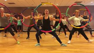 “BREAK UP WITH YOUR GIRLFRIEND I’M BORED”  Valeo Dance Fitness Workout with Weighted Hula Hoop [upl. by Ntsyrk]