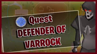 OSRS DEFENDER OF VARROCK QUEST OSRS ESPAÑOL 2024 [upl. by Suivatal]