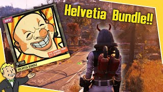 Fallout 76  Atomic Shop Update Helvetia Bundle [upl. by Soni377]