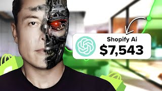 Build a Shopify Dropshipping Store in 5 MINUTES with FREE AI Tools Step by Step [upl. by Inhsor]