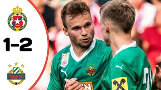 Wisła Kraków Vs Rapid Wien 12 All Goals UEFA Europa League  Extended Highlights [upl. by Yriek]