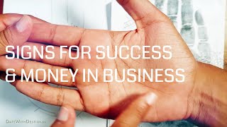 Palm Signs that Indicate Success amp Money in Business Hindi with English Subtitles [upl. by Allehs]