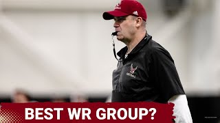 Does Boston College have deepest wide receiver room in school history [upl. by Einnoc]