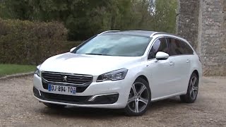 Essai Peugeot 508 SW 22 l HDi GT 2014 [upl. by Abbie]