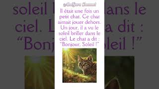 Le Chat et le Soleil  courte Histoire en Français [upl. by Adnalram]